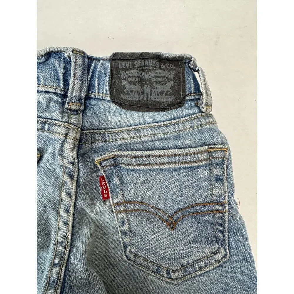 Levi's Denim Joggers Baby Toddler Blue Jeans Size 2T